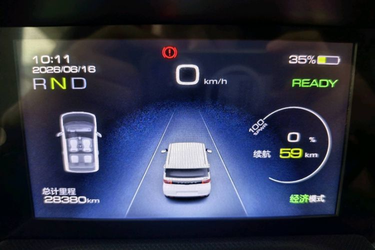 Used Wuling Hongguang MINIEV 2022 Macaron Premium Model – Lithium Iron Phosphate Odometer Close Up