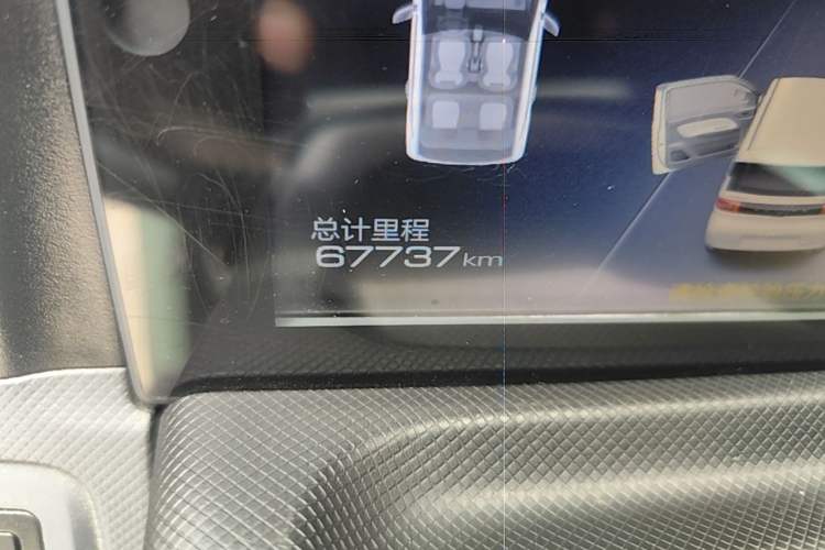 Used Wuling Hongguang MINIEV 2022 Macaron Fashion Model Lithium Iron Phosphate Odometer Close Up