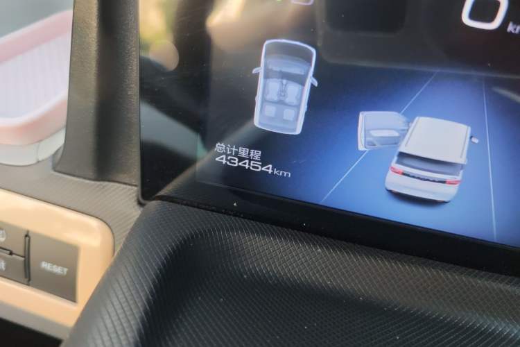 Used Wuling Hongguang MINIEV 2022 Macaron Fashion Model Lithium Iron Phosphate Odometer Close Up