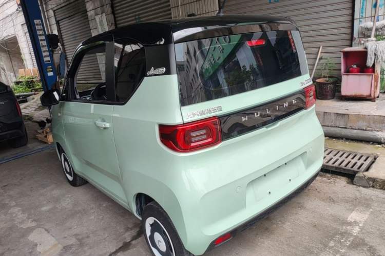 Used Wuling Hongguang MINIEV 2022 Macaron Premium Model – Lithium Iron Phosphate Rear Left 45 Deg