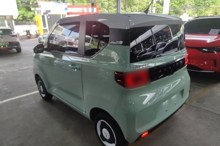 Used Wuling Hongguang MINIEV 2022 Macaron Fashion Model Lithium Iron Phosphate Rear Left 45 Deg