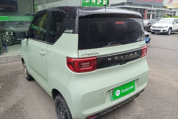 Used Wuling Hongguang MINIEV 2022 Macaron Fashion Model Lithium Iron Phosphate Rear Left 45 Deg