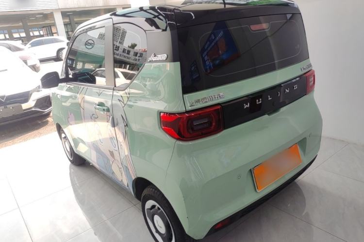 Used Wuling Hongguang MINIEV 2022 Macaron Premium Model – Lithium Iron Phosphate Rear Left 45 Deg