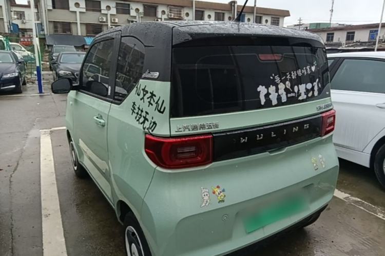 Used Wuling Hongguang MINIEV 2022 Macaron Premium Model – Lithium Iron Phosphate Rear Left 45 Deg
