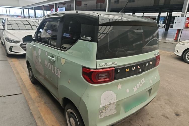 Used Wuling Hongguang MINIEV 2022 Macaron Premium Model – Lithium Ternary Battery Rear Left 45 Deg