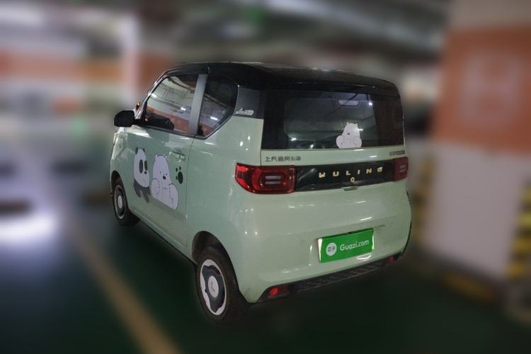 Used Wuling Hongguang MINIEV 2022 Macaron Fashion Edition Lithium-Nickel-Cobalt-Alpha-oxide Rear Left 45 Deg