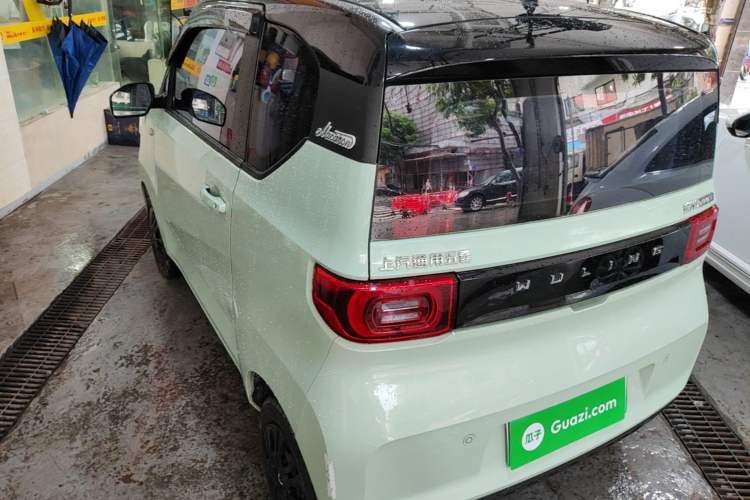 Used Wuling Hongguang MINIEV 2022 Macaron Premium Model – Lithium Iron Phosphate Rear Left 45 Deg