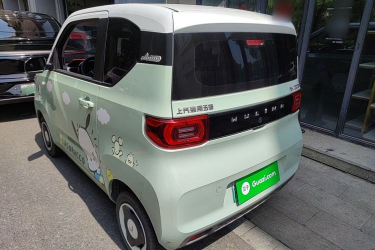 Used Wuling Hongguang MINIEV 2022 Macaron Premium Model – Lithium Iron Phosphate Rear Left 45 Deg