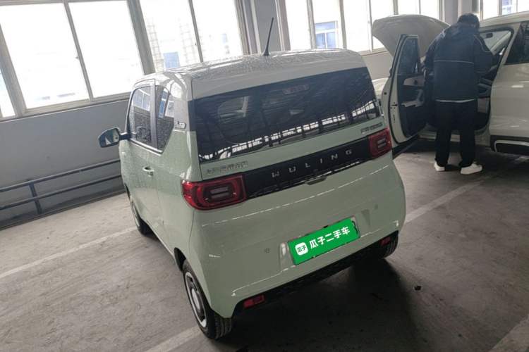 Used Wuling Hongguang MINIEV 2022 Macaron Premium Model – Lithium Iron Phosphate Rear Left 45 Deg