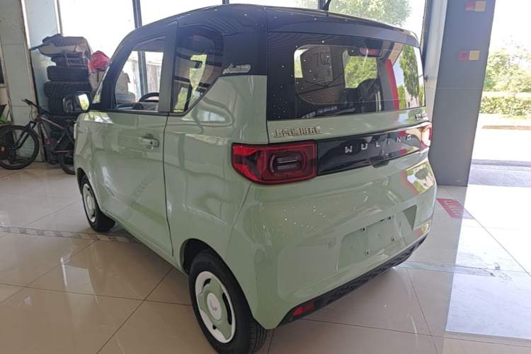 Used Wuling Hongguang MINIEV 2022 Macaron Premium Model – Lithium Iron Phosphate Rear Left 45 Deg