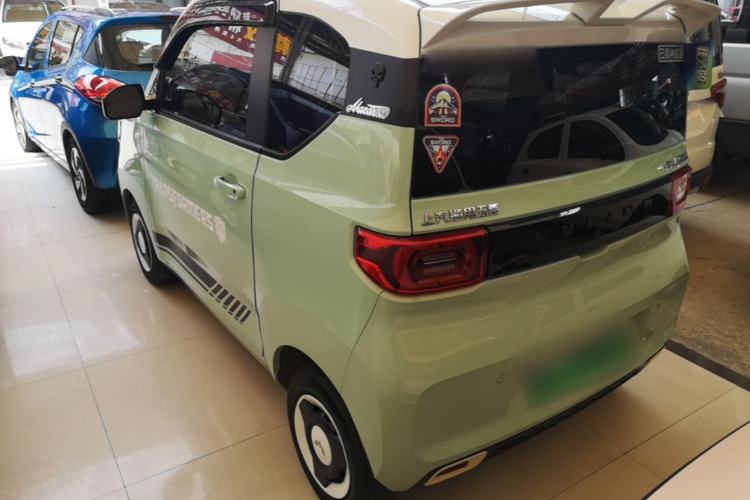 Used Wuling Hongguang MINIEV 2022 Macaron Premium Model – Lithium Ternary Battery Rear Left 45 Deg