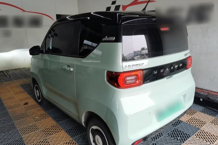 Used Wuling Hongguang MINIEV 2022 Macaron Premium Model – Lithium Iron Phosphate Rear Left 45 Deg