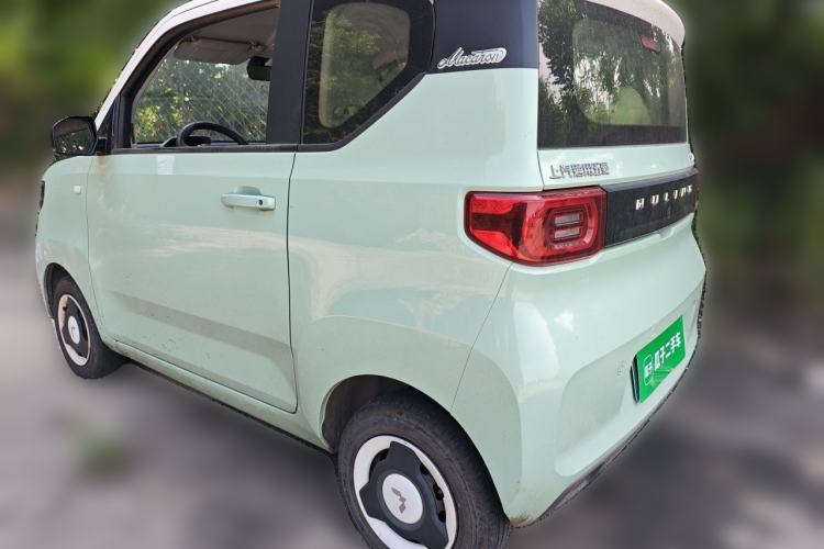 Used Wuling Hongguang MINIEV 2022 Macaron Fashion Model Lithium Iron Phosphate Rear Left 45 Deg