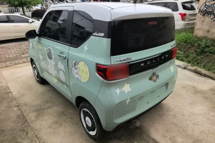 Used Wuling Hongguang MINIEV 2022 Macaron Premium Model – Lithium Iron Phosphate Rear Left 45 Deg