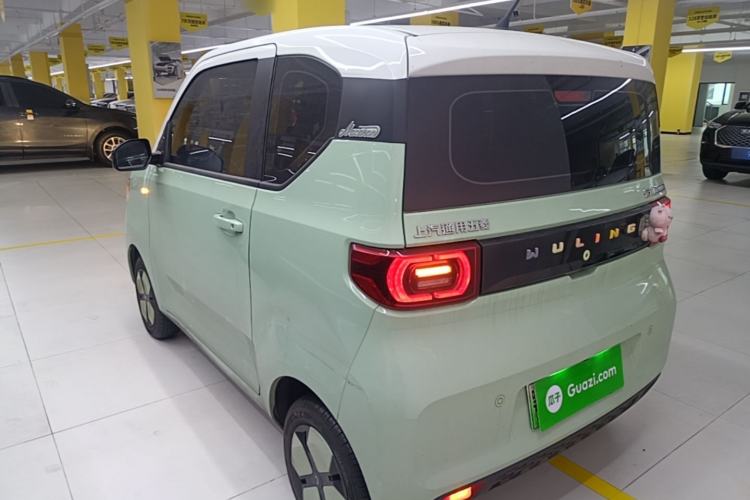 Used Wuling Hongguang MINIEV 2022 Macaron Fashion Model Lithium Iron Phosphate Rear Left 45 Deg
