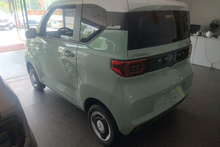 Used Wuling Hongguang MINIEV 2022 Macaron Fashion Edition Lithium-Nickel-Cobalt-Alpha-oxide Rear Left 45 Deg