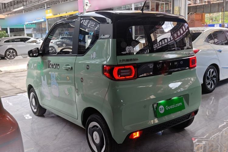 Used Wuling Hongguang MINIEV 2022 Macaron Premium Model – Lithium Iron Phosphate Rear Left 45 Deg