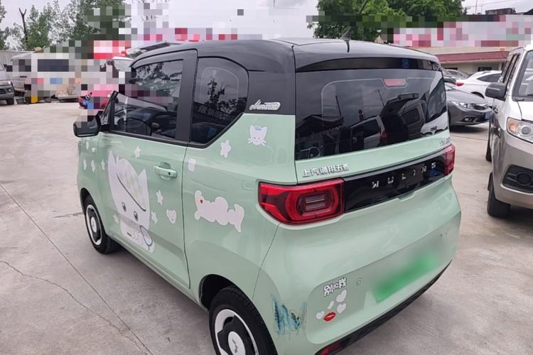 Used Wuling Hongguang MINIEV 2022 Macaron Premium Model – Lithium Iron Phosphate Rear Left 45 Deg