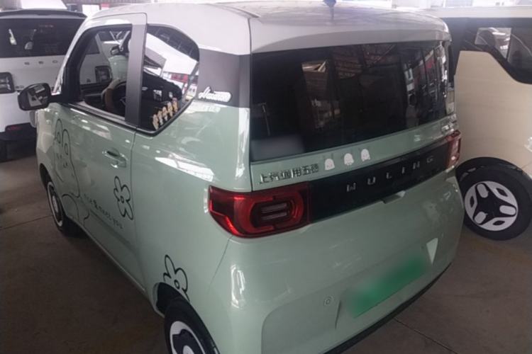 Used Wuling Hongguang MINIEV 2022 Macaron Premium Model – Lithium Iron Phosphate Rear Left 45 Deg