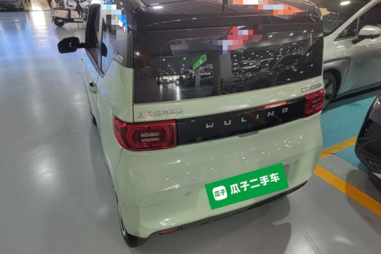 Used Wuling Hongguang MINIEV 2022 Macaron Premium Model – Lithium Ternary Battery Rear Left 45 Deg