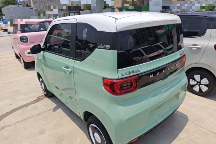 Used Wuling Hongguang MINIEV 2022 Macaron Premium Model – Lithium Iron Phosphate Rear Left 45 Deg