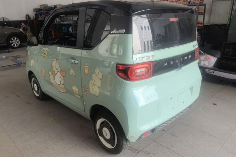 Used Wuling Hongguang MINIEV 2022 Macaron Premium Model – Lithium Iron Phosphate Rear Left 45 Deg