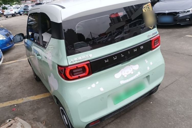 Used Wuling Hongguang MINIEV 2022 Macaron Premium Model – Lithium Iron Phosphate Rear Left 45 Deg