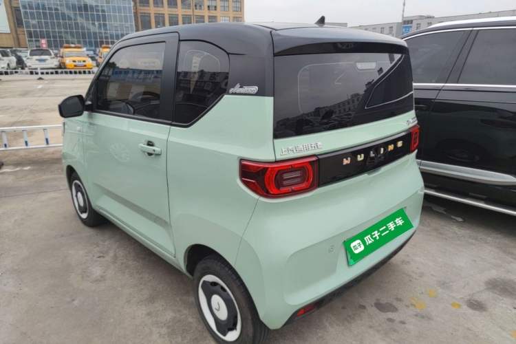 Used Wuling Hongguang MINIEV 2022 Macaron Premium Model – Lithium Ternary Battery Rear Left 45 Deg