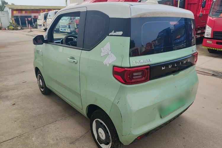 Used Wuling Hongguang MINIEV 2022 Macaron Fashion Edition Lithium-Nickel-Cobalt-Alpha-oxide Rear Left 45 Deg