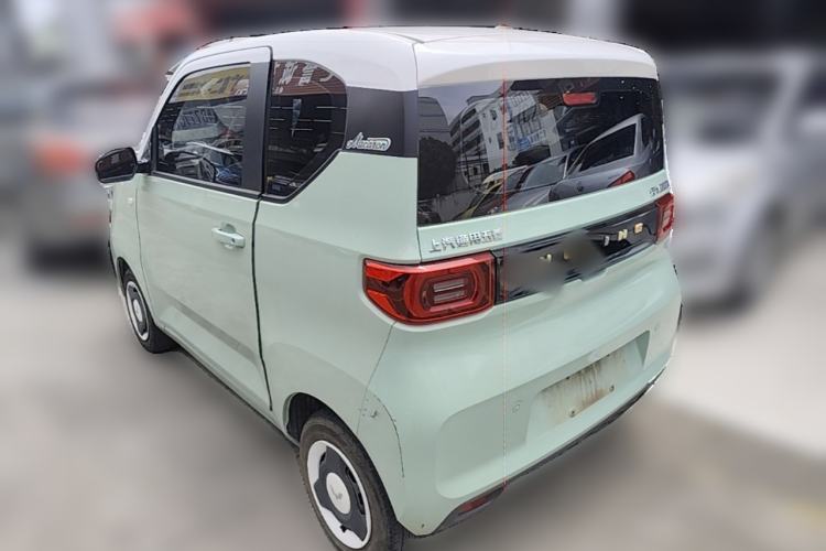 Used Wuling Hongguang MINIEV 2022 Macaron Fashion Model Lithium Iron Phosphate Rear Left 45 Deg