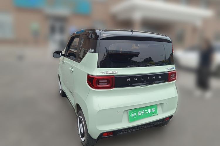 Used Wuling Hongguang MINIEV 2022 Macaron Fashion Model Lithium Iron Phosphate Rear Left 45 Deg