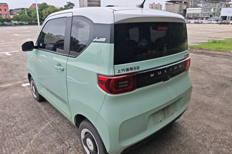 Used Wuling Hongguang MINIEV 2022 Macaron Premium Model – Lithium Iron Phosphate Rear Left 45 Deg