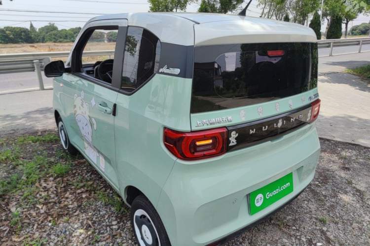 Used Wuling Hongguang MINIEV 2022 Macaron Premium Model – Lithium Iron Phosphate Rear Left 45 Deg