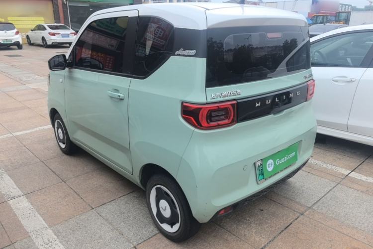 Used Wuling Hongguang MINIEV 2022 Macaron Fashion Model Lithium Iron Phosphate Rear Left 45 Deg