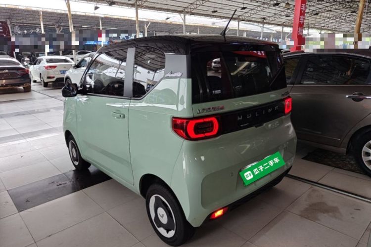 Used Wuling Hongguang MINIEV 2022 Macaron Premium Model – Lithium Iron Phosphate Rear Left 45 Deg