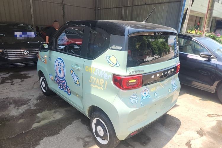 Used Wuling Hongguang MINIEV 2022 Macaron Premium Model – Lithium Ternary Battery Rear Left 45 Deg
