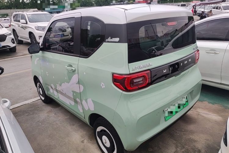 Used Wuling Hongguang MINIEV 2022 Macaron Premium Model – Lithium Iron Phosphate Rear Left 45 Deg