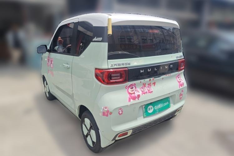 Used Wuling Hongguang MINIEV 2022 Macaron Fashion Model Lithium Iron Phosphate Rear Left 45 Deg