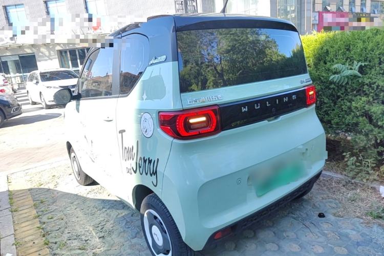 Used Wuling Hongguang MINIEV 2022 Macaron Premium Model – Lithium Iron Phosphate Rear Left 45 Deg