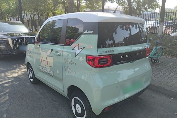 Used Wuling Hongguang MINIEV 2022 Macaron Premium Model – Lithium Iron Phosphate Rear Left 45 Deg