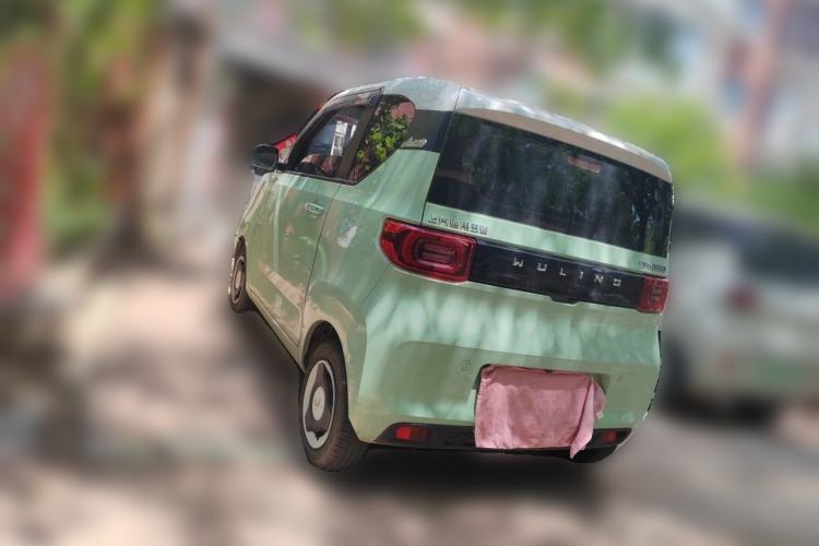 Used Wuling Hongguang MINIEV 2022 Macaron Premium Model – Lithium Iron Phosphate Rear Left 45 Deg