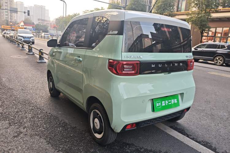 Used Wuling Hongguang MINIEV 2022 Macaron Premium Model – Lithium Ternary Battery Rear Left 45 Deg