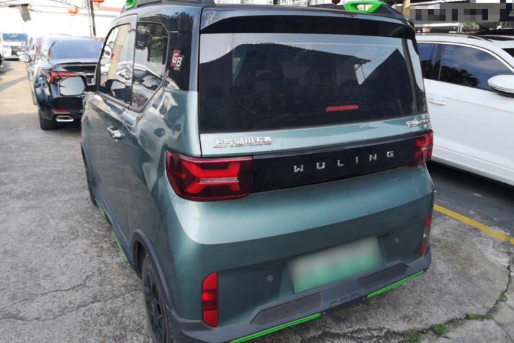 Used Wuling Hongguang MINIEV 2022 GAMEBOY 300km Enthusiast Model with Lithium Iron Phosphate Rear Left 45 Deg
