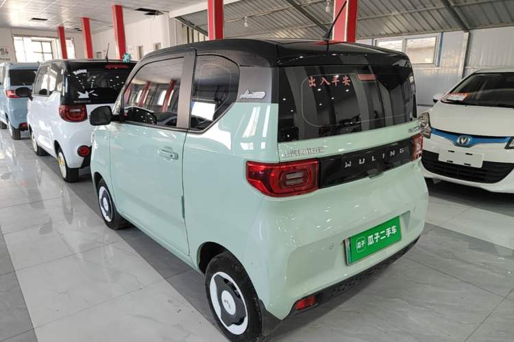 Used Wuling Hongguang MINIEV 2022 Macaron Premium Model – Lithium Iron Phosphate Rear Left 45 Deg