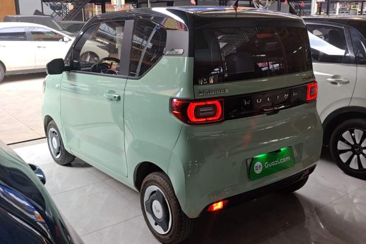 Used Wuling Hongguang MINIEV 2022 Macaron Premium Model – Lithium Iron Phosphate Rear Left 45 Deg