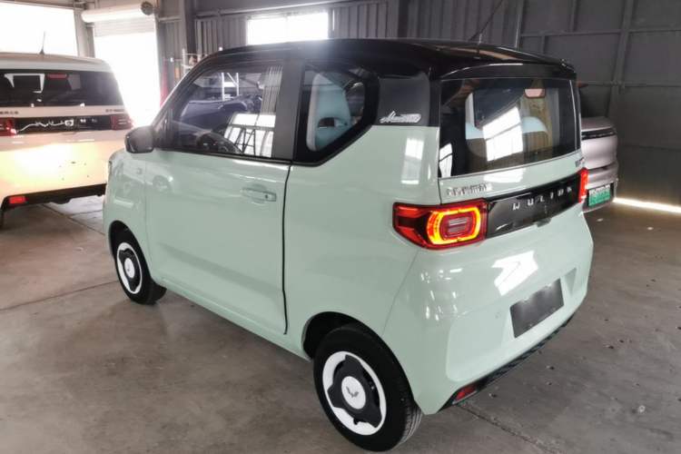 Used Wuling Hongguang MINIEV 2022 Macaron Premium Model – Lithium Iron Phosphate Rear Left 45 Deg