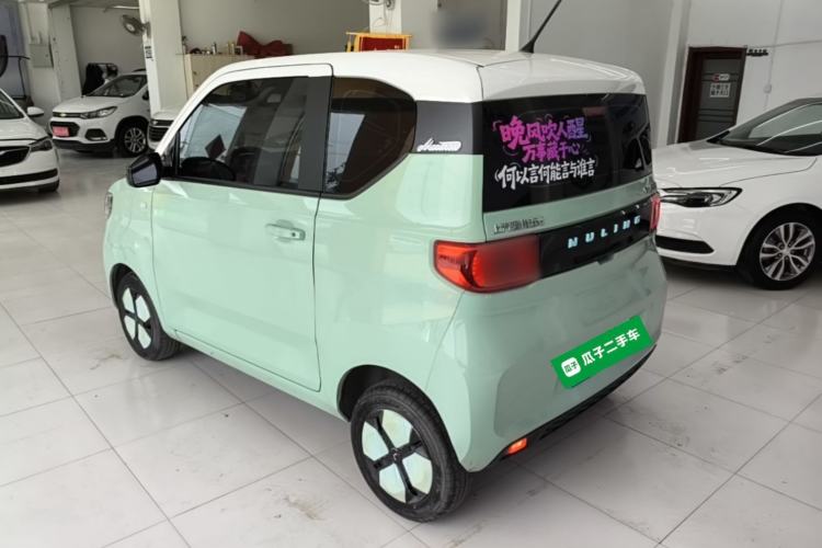 Used Wuling Hongguang MINIEV 2022 Macaron Premium Model – Lithium Iron Phosphate Rear Left 45 Deg