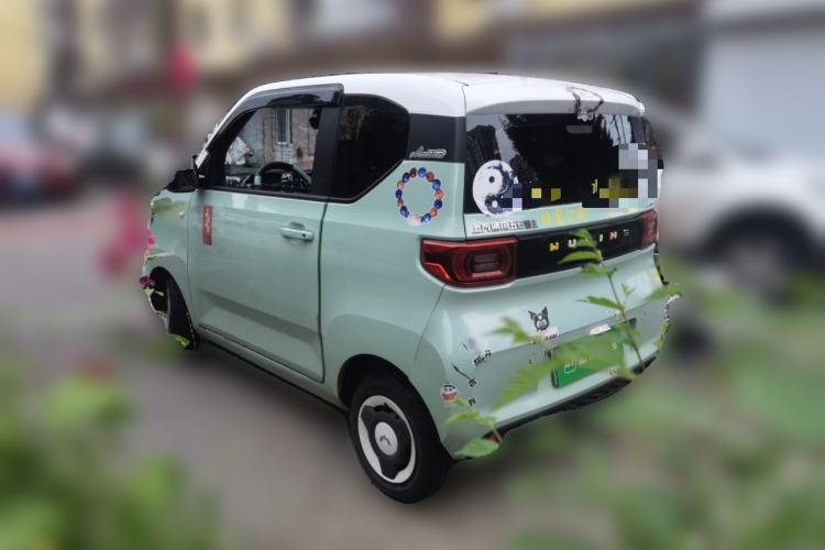 Used Wuling Hongguang MINIEV 2022 Macaron Premium Model – Lithium Iron Phosphate Rear Left 45 Deg