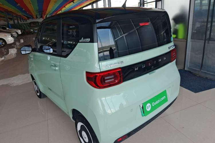 Used Wuling Hongguang MINIEV 2022 Macaron Premium Model – Lithium Iron Phosphate Rear Left 45 Deg