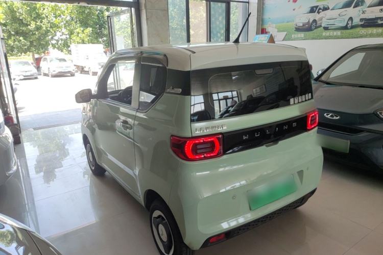 Used Wuling Hongguang MINIEV 2022 Macaron Premium Model – Lithium Iron Phosphate Rear Left 45 Deg